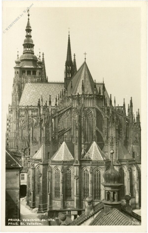 prag, st. veitsdom