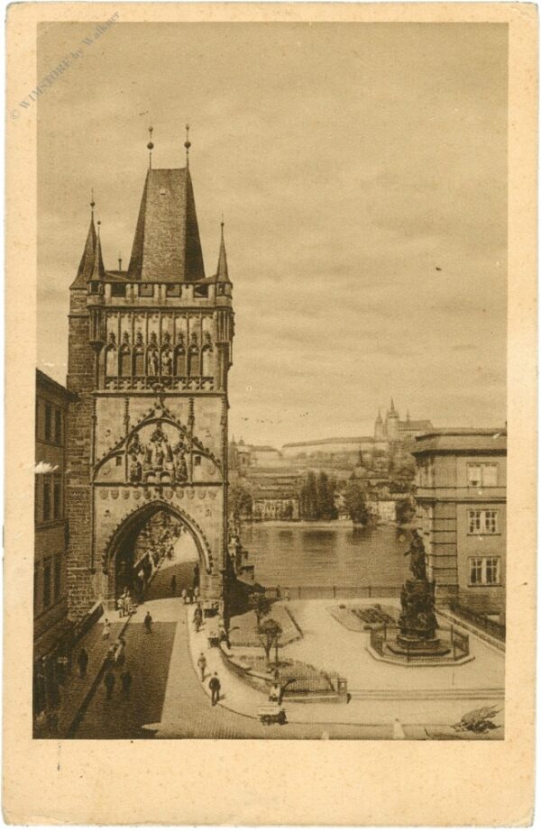 prag, alstädter brückenturm