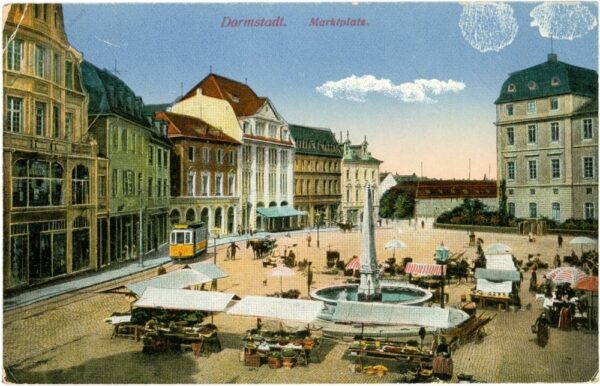 darmstadt, marktplatz