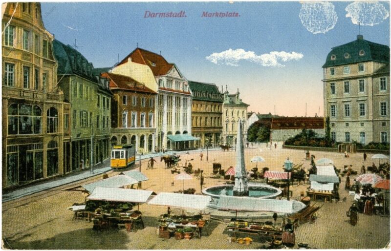 darmstadt, marktplatz darmstadt, marktplatz