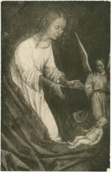 memling, hans: maria mit dem kind