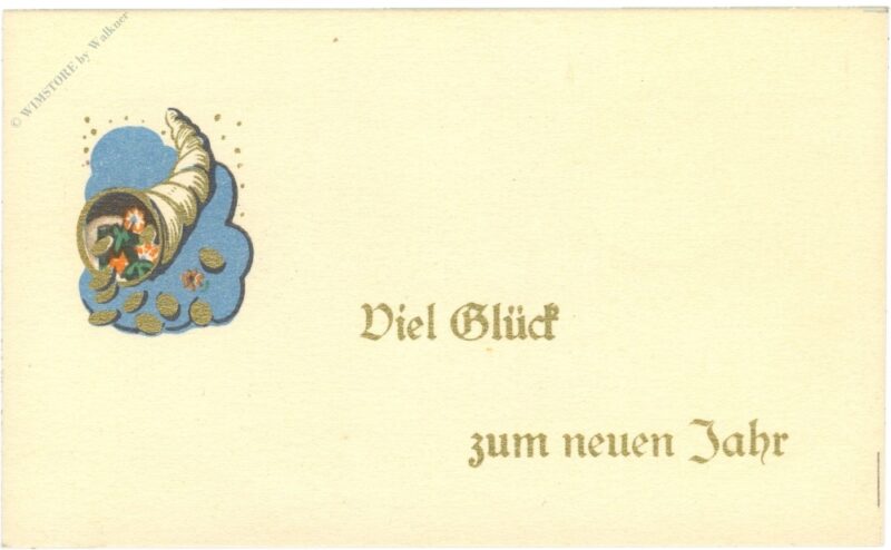 neujahr, füllhorn neujahr, füllhorn