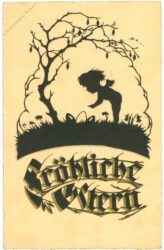 ostern, scherenschnitt