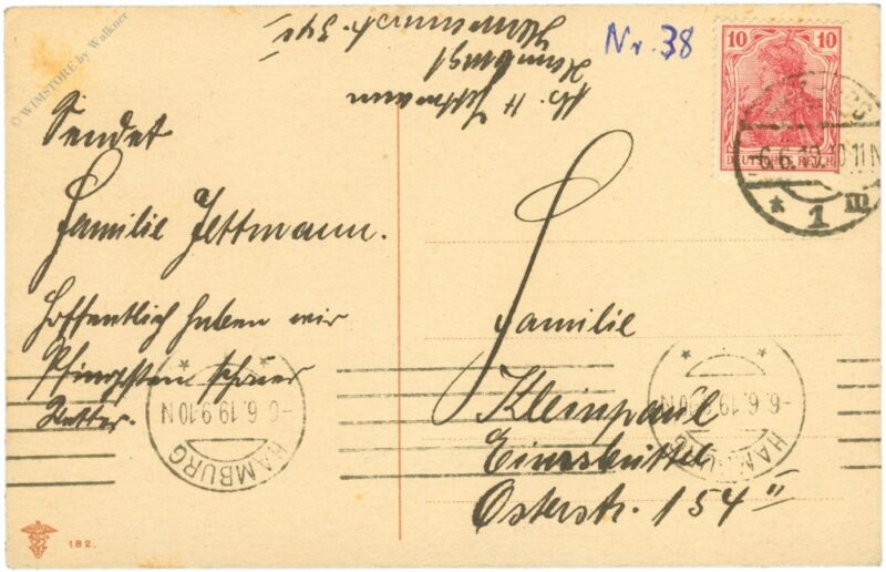 pfingsten, korb mit veilchen