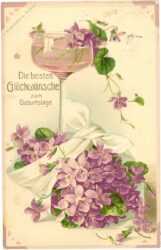 geburtstag, veilchensekt geburtstag, veilchensekt