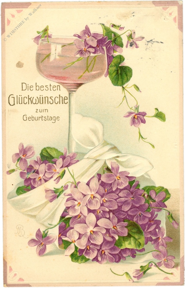 geburtstag, veilchensekt geburtstag, veilchensekt