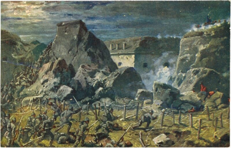 st. mihiel, fort du camp des romains, erobert 25.9.1914 durch kronprinz rupprecht st. mihiel, fort du camp des romains, erobert 25.9.1914 durch kronprinz rupprecht