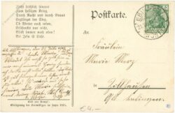 kempf: einsegnung der freiwilligen im jahre 1813