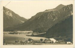 schliersee, strandbad mit brecherspitz