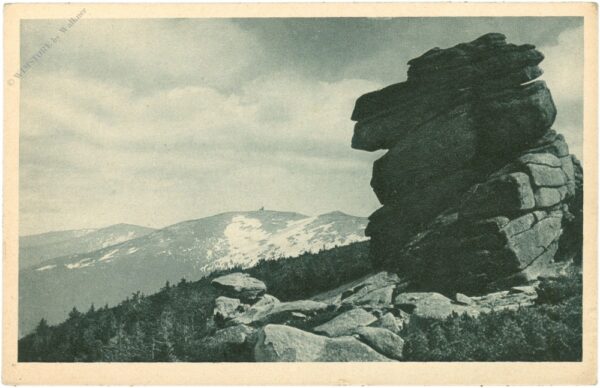 schles. gebirge, bei den pferdekopfsteinen