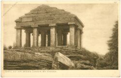donon, tempel auf dem großen donon in den vogesen