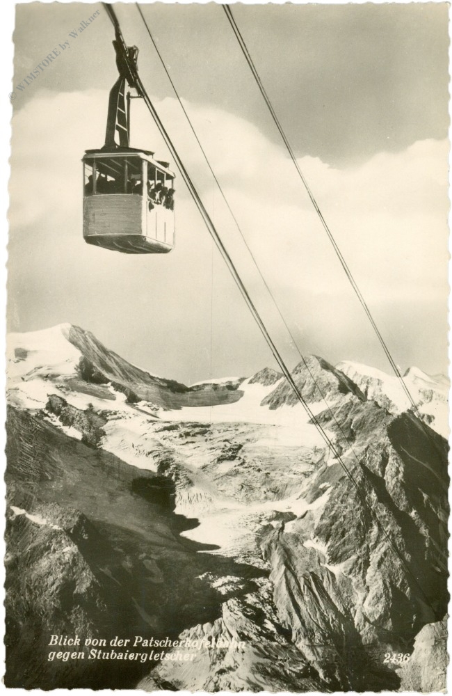 igls, blick von der patscherkofelbahn gegen stubaiergletscher igls, blick von der patscherkofelbahn gegen stubaiergletscher