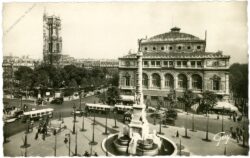 paris, la place du chatelet