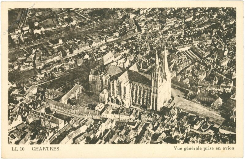 chartres, vue generale