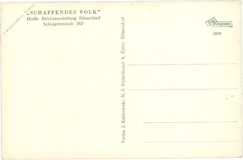 düsseldorf, große reichsausstellung 1937, wasserspiele in der gartenschau