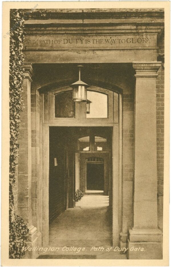 crowthorne, wellington college, path of duty gate