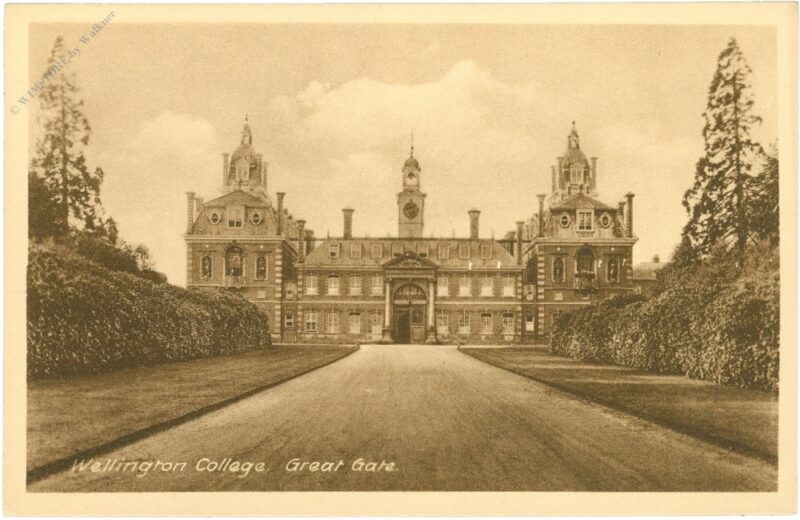 crowthorne, wellington college, great gate