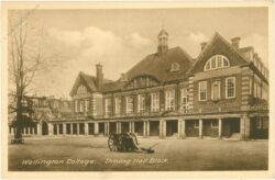 crowthorne, wellington college, dining hall block