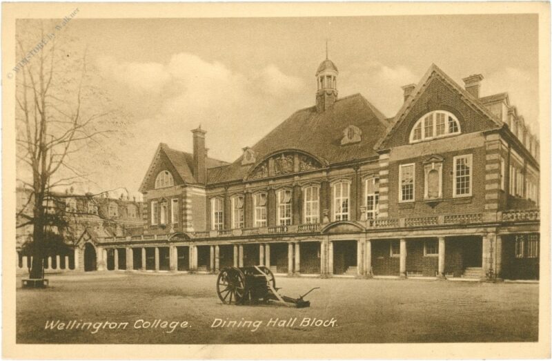 crowthorne, wellington college, dining hall block