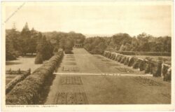 lilleshall, herbaceous borders