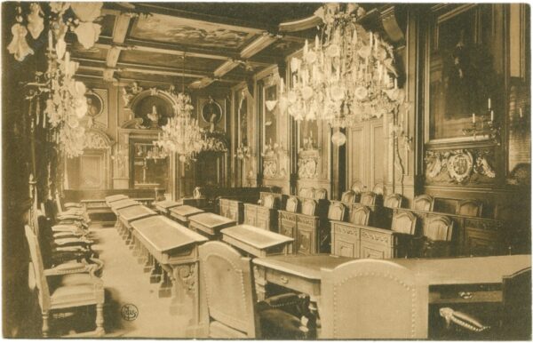antwerpen, rathaus, inneres