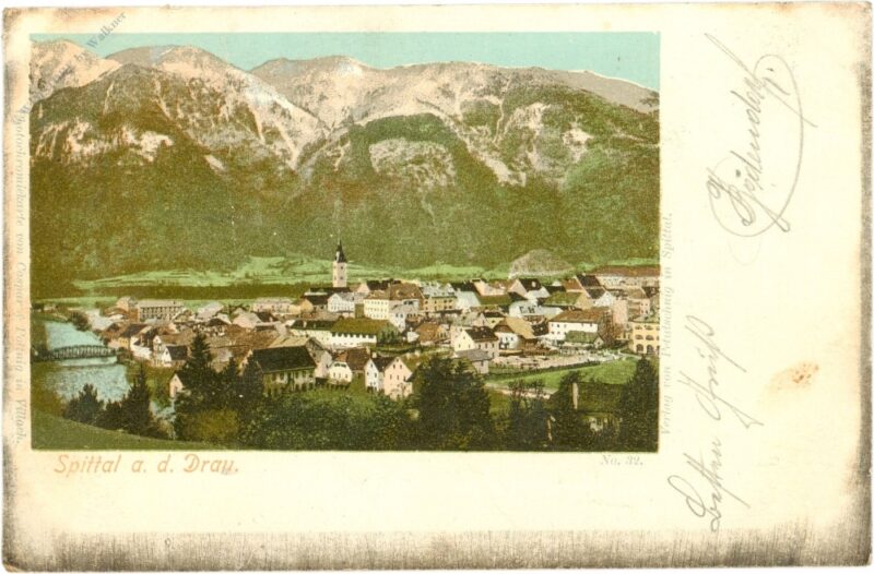 spittal an der drau, ortsansicht spittal an der drau, ortsansicht