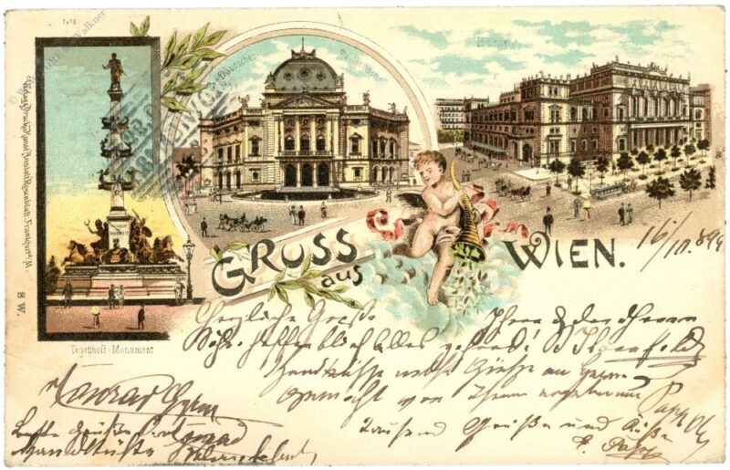 wien, gruss aus wien, gruss aus
