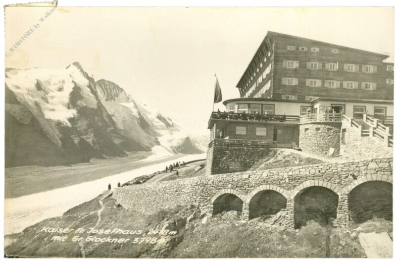 großglockner, kaiser franz josef haus mit dem großglockner großglockner, kaiser franz josef haus mit dem großglockner