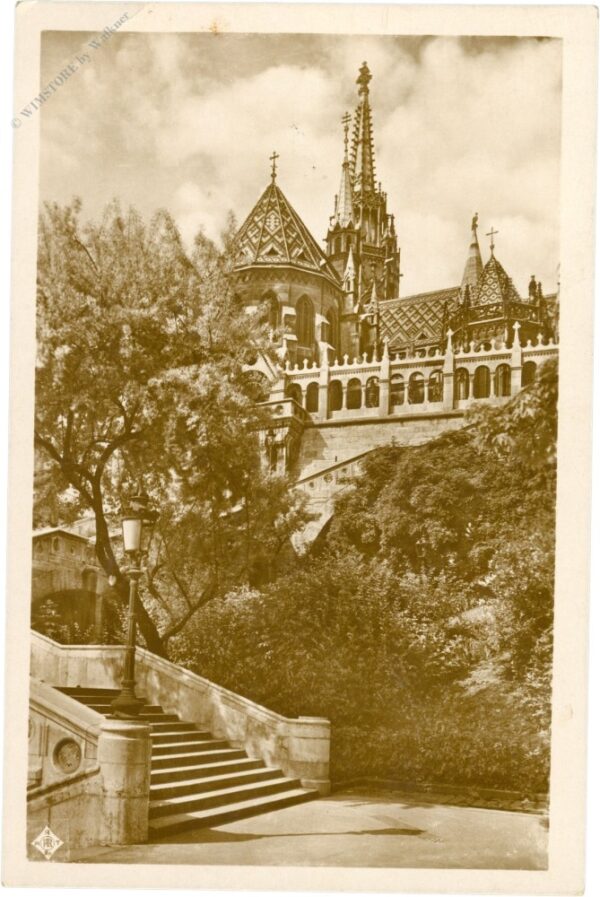 budapest, fischerbastei (teilansicht)