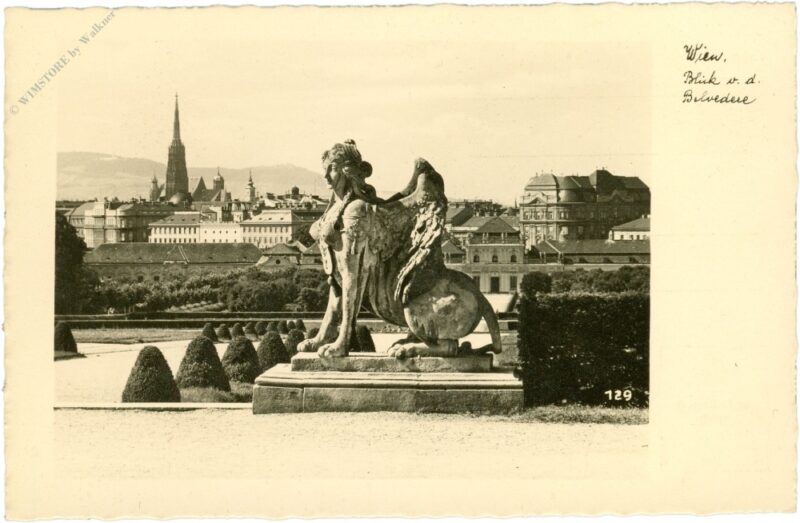 wien 3, blick vom belvedere wien 3, blick vom belvedere