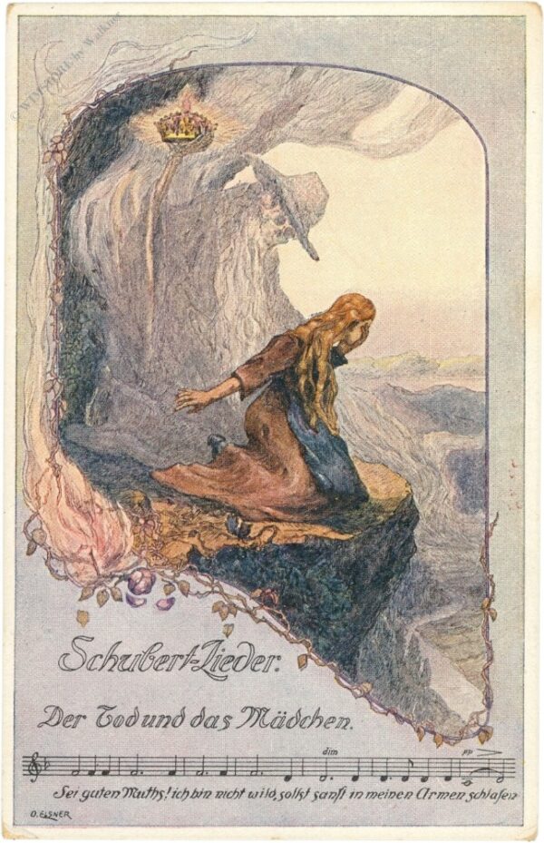 schubert lieder, der tod und das mädchen