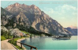 gmunden, gasthof hoisn und traunstein