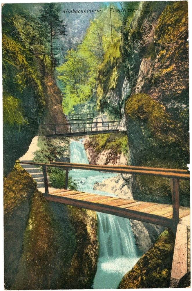 marktschellenberg, almbachklamm, pionierwege marktschellenberg, almbachklamm, pionierwege