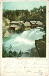gmunden, traunfall gmunden, traunfall