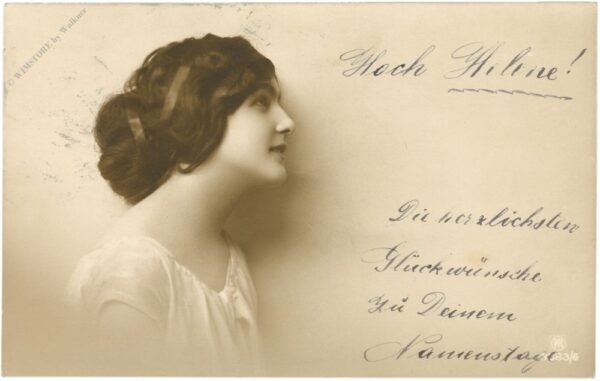 frau von der seite frau von der seite