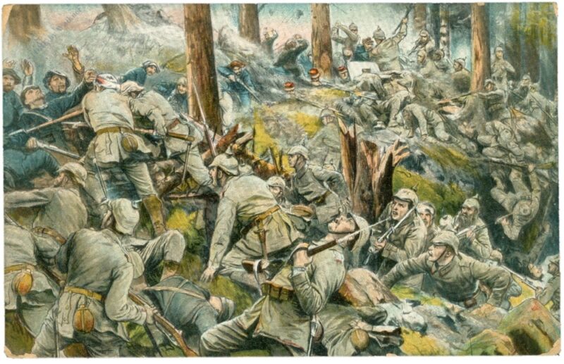 der sturm auf den hartmannsweilerkopf am 25. april 1915 der sturm auf den hartmannsweilerkopf am 25. april 1915