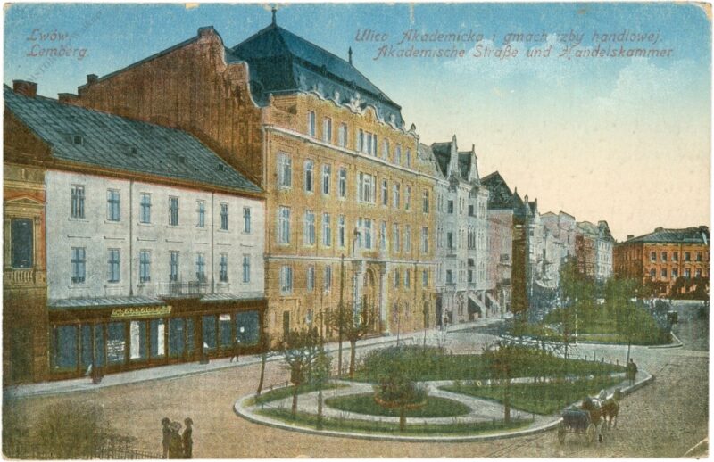lemberg, akademische strasse und handelskammer