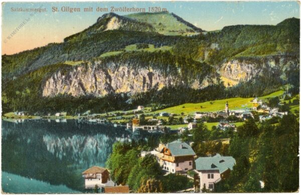 st. gilgen, mit dem zwölferhorn
