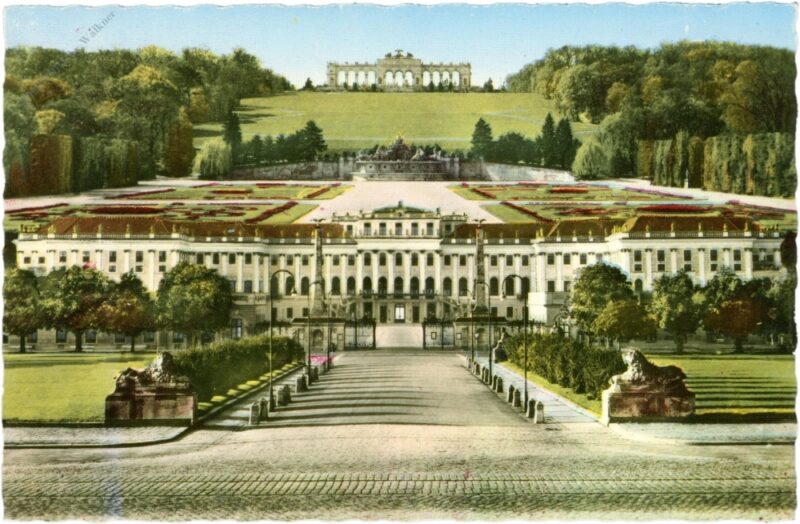 wien 13, schloss schönbrunn, gloriette wien 13, schloss schönbrunn, gloriette