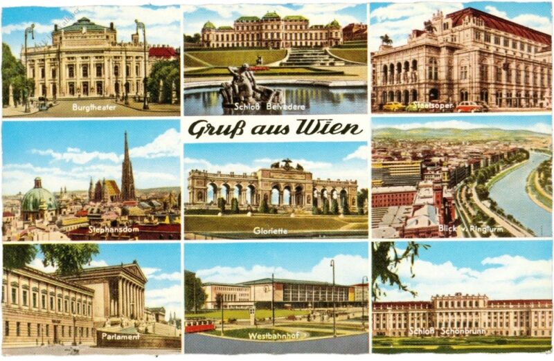 wien, multiansicht wien, multiansicht