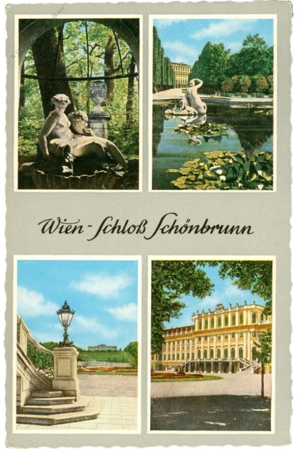 wien 13, schloss schönbrunn, multiansicht