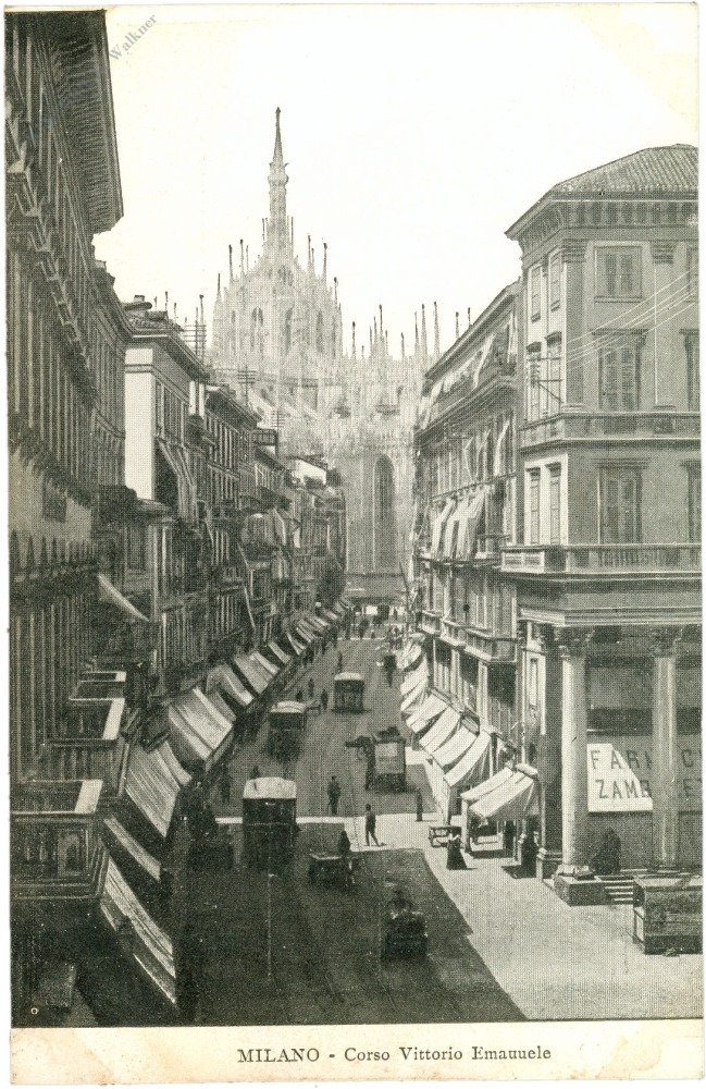 mailand, corso vittorio emanuele mailand, corso vittorio emanuele
