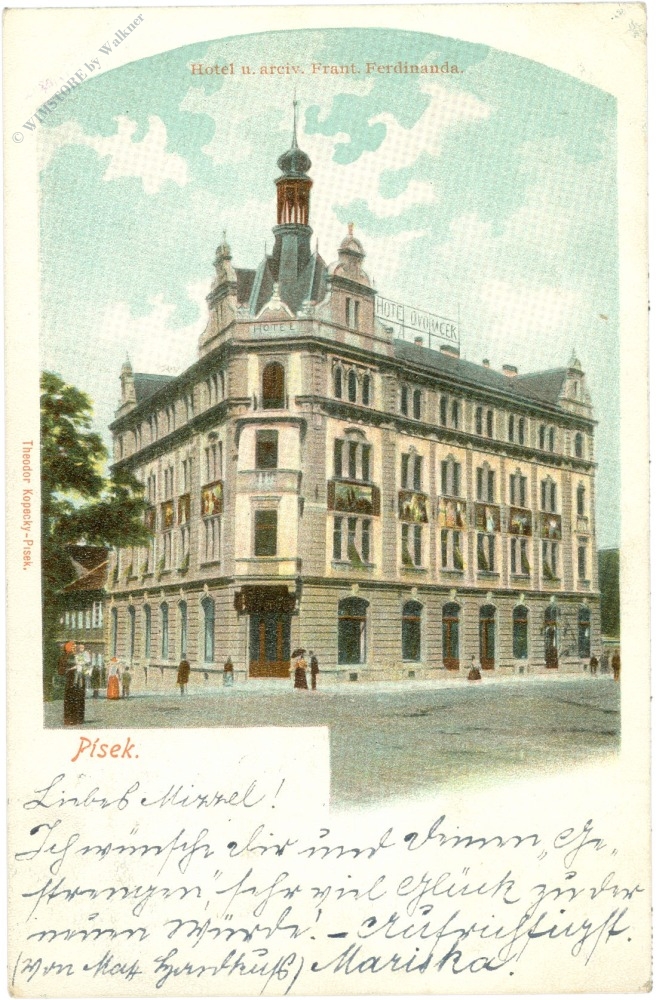 pisek, ansicht pisek, ansicht