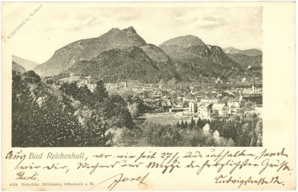 bad reichenhall, ansicht bad reichenhall, ansicht