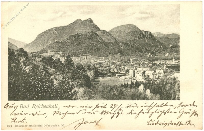 bad reichenhall, ansicht bad reichenhall, ansicht