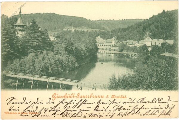 giesshübl sauerbrunn (kyselka), ansicht