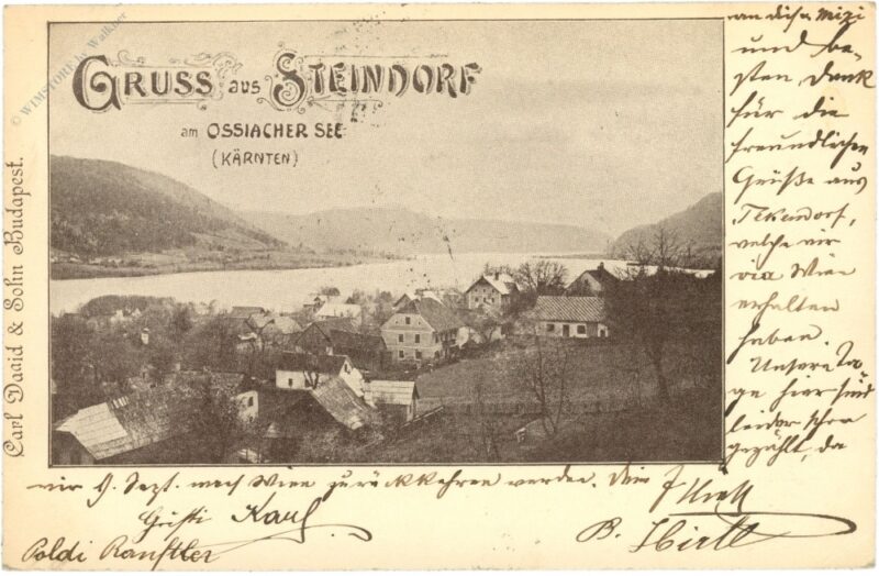 steindorf am ossiachersee, gruss aus steindorf am ossiachersee, gruss aus