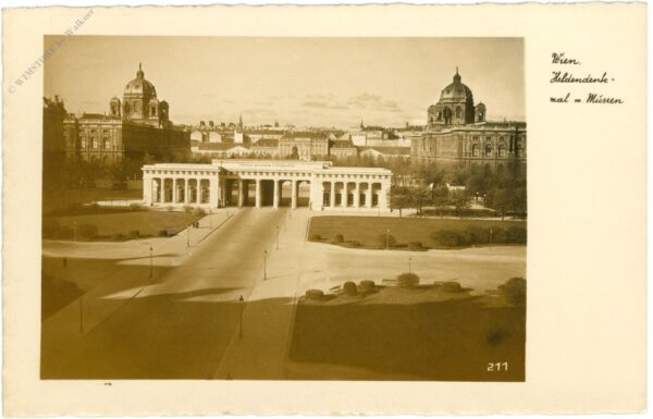 wien 1, heldendenkmal und museen