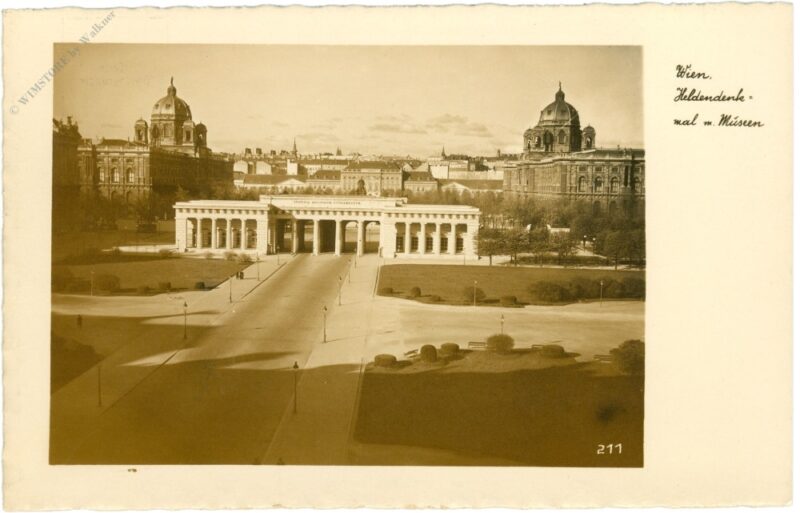 wien 1, heldendenkmal und museen