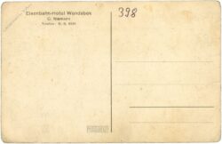 hamburg, wandsbek, eisenbahn hotel